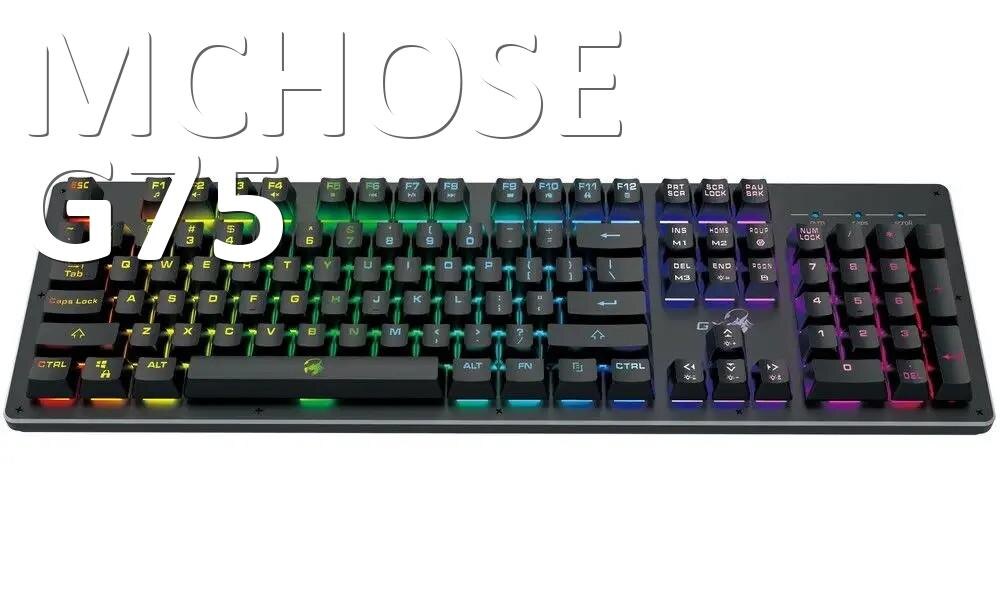 
Приложение для MCHOSE G75 Pro для настройки подсветки