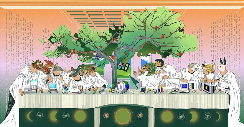 Юйтун Лю / Лучшие изображения ИИ / Присоединение к столу