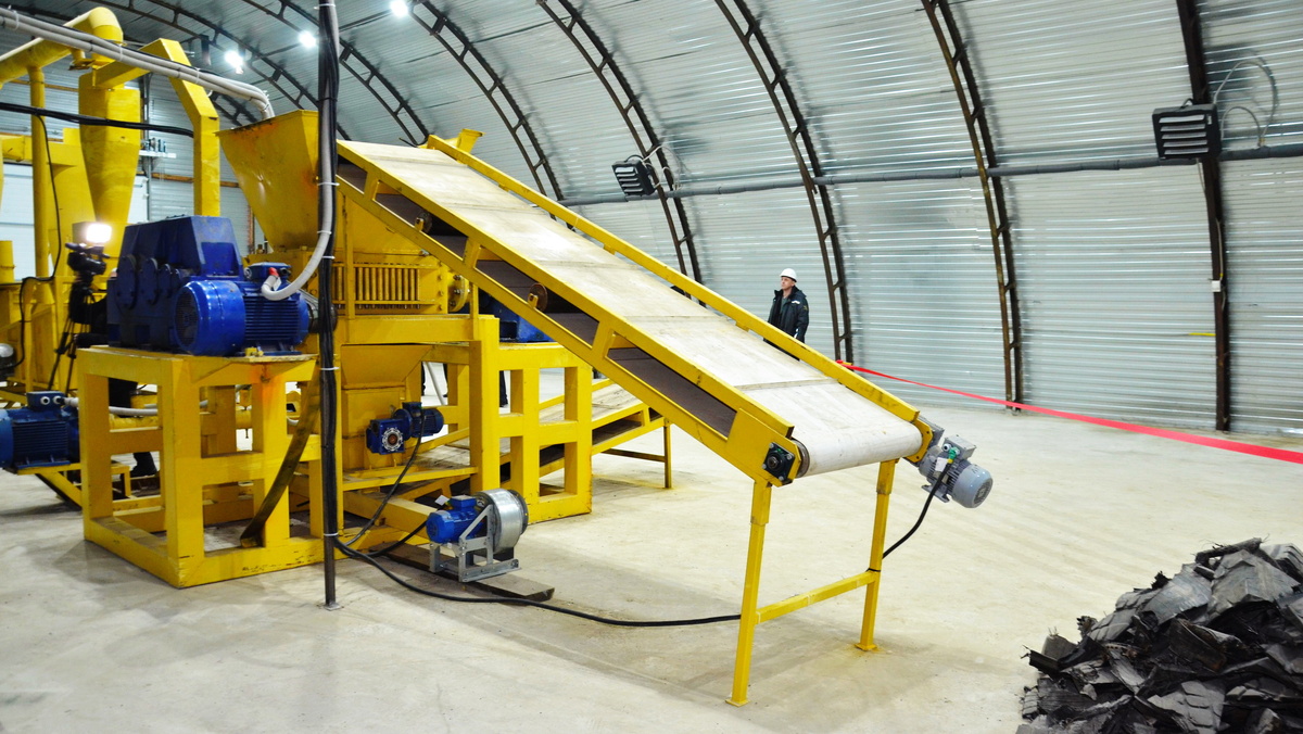    В Мегионе открылся завод по переработке автомобильных шин