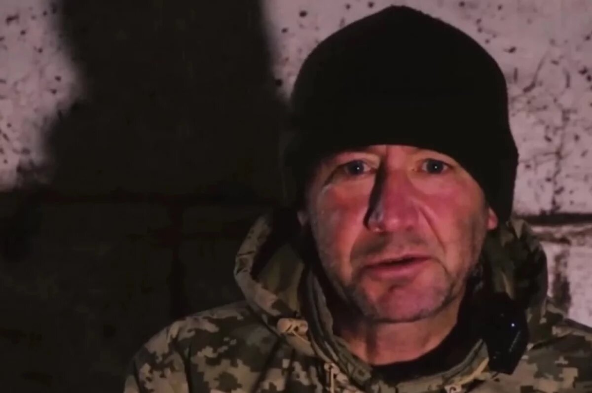    Украинский пленный заявил, что в его городе не осталось мест на кладбище