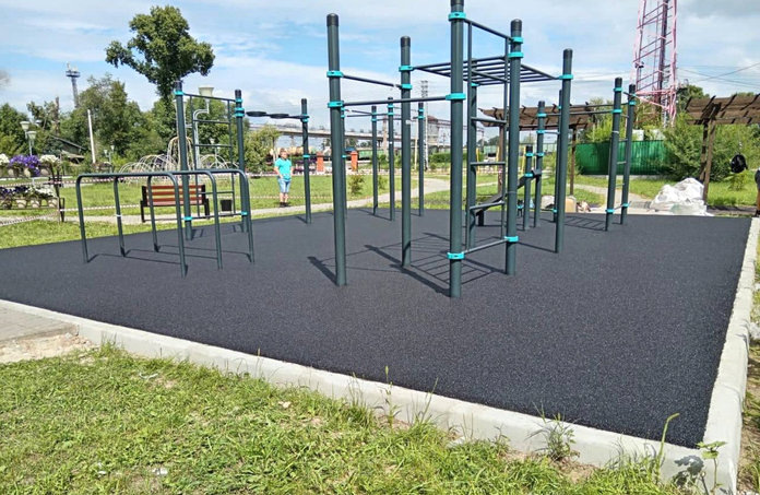 Площадка для воркаута от АГХК