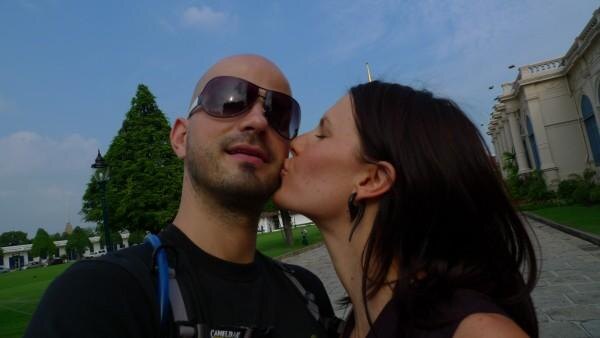 Лена с мужем