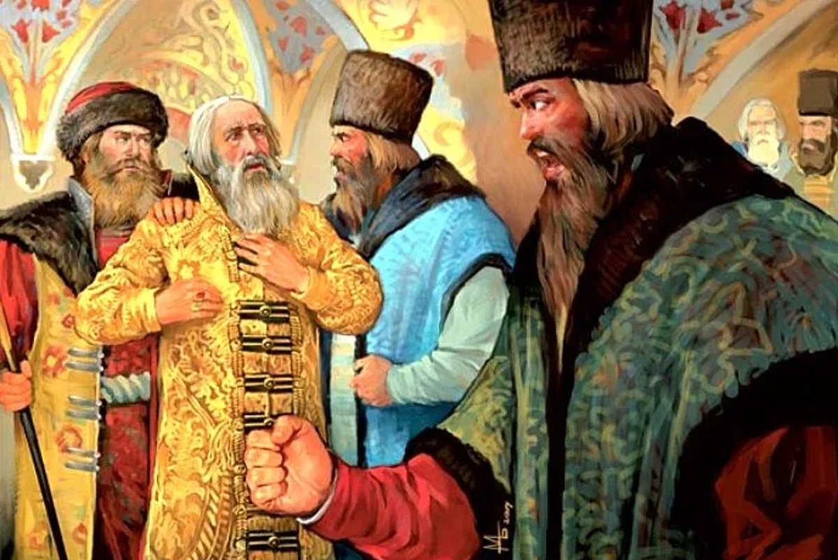 Очередное свержение царя.