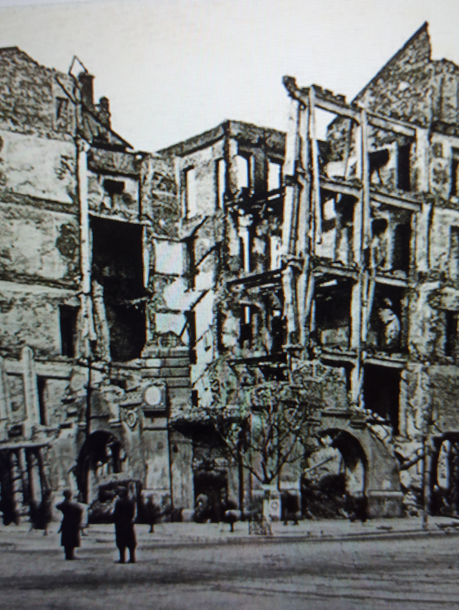 Центральная улица Ростова-на-Дону - Большая Садовая в 1945 году