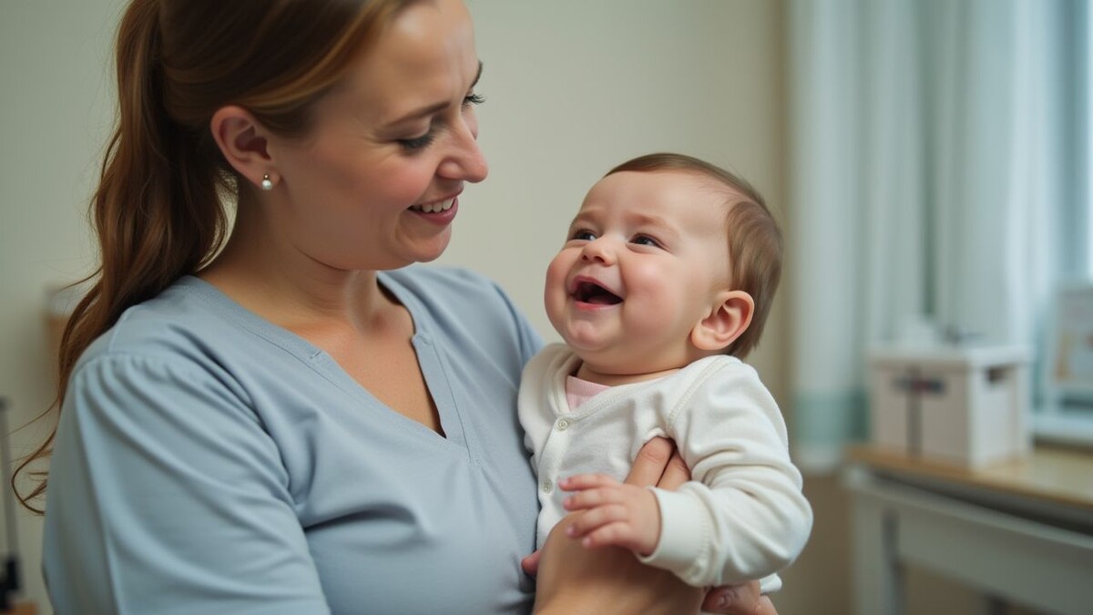 счастливый мир грудного ребенка