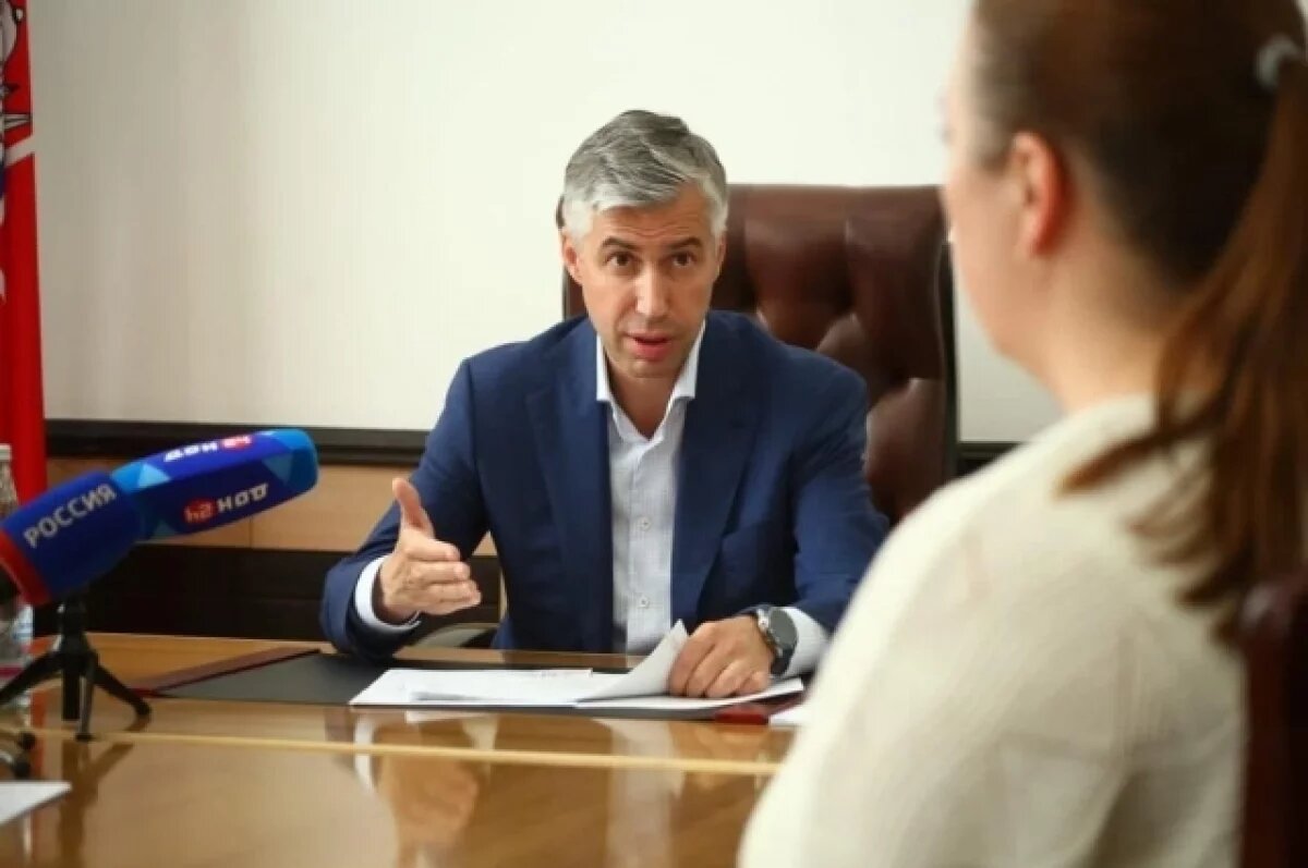    Глава администрации Ростова Логвиненко решил уйти в отставку