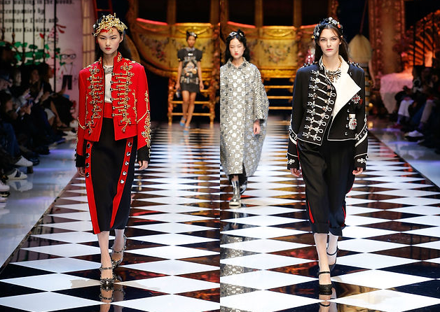 Dolce&Gabbana осень/зима 2016-2017 г.