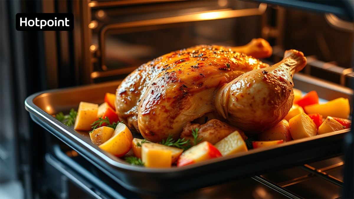 С режимом конвекции блюда получаются сочными внутри и с аппетитной корочкой снаружи