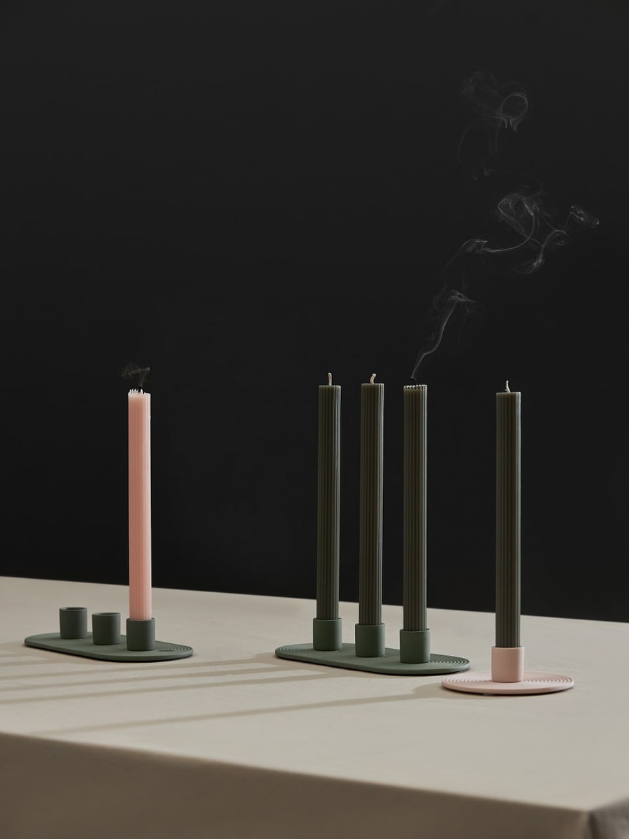 Декоративные свечи и подсвечники Tkano