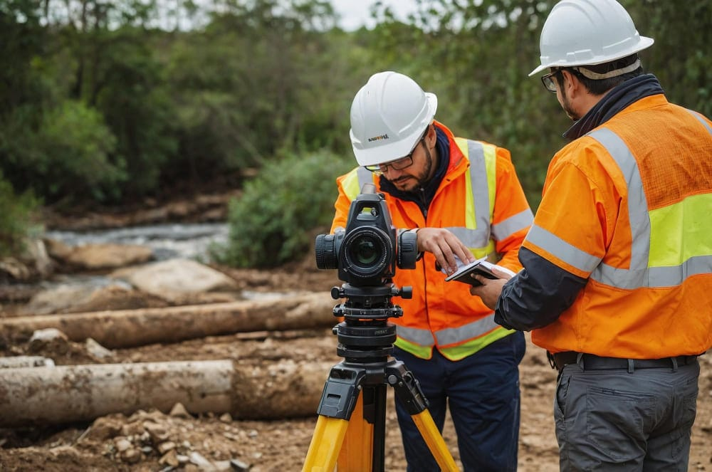 Проведение геодезических изысканий