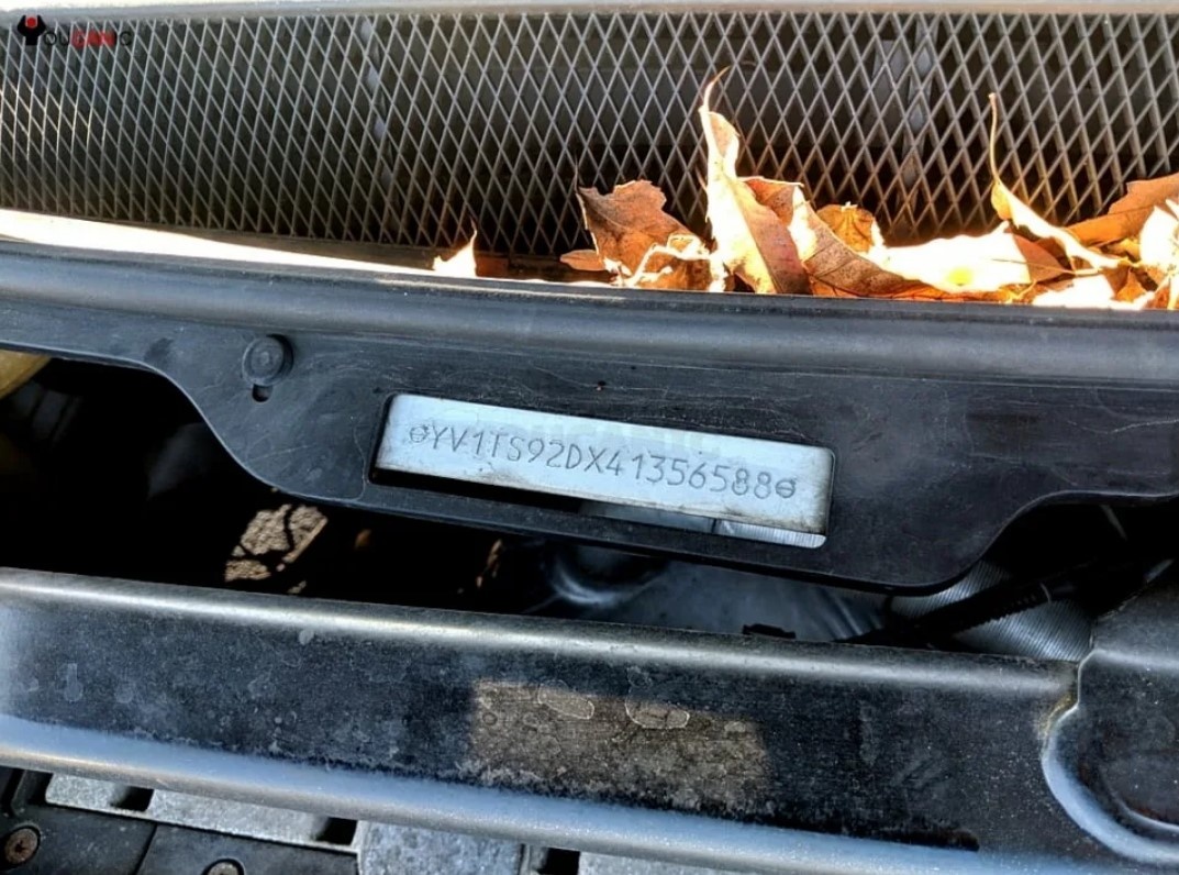 Volvo S80 VIN номер