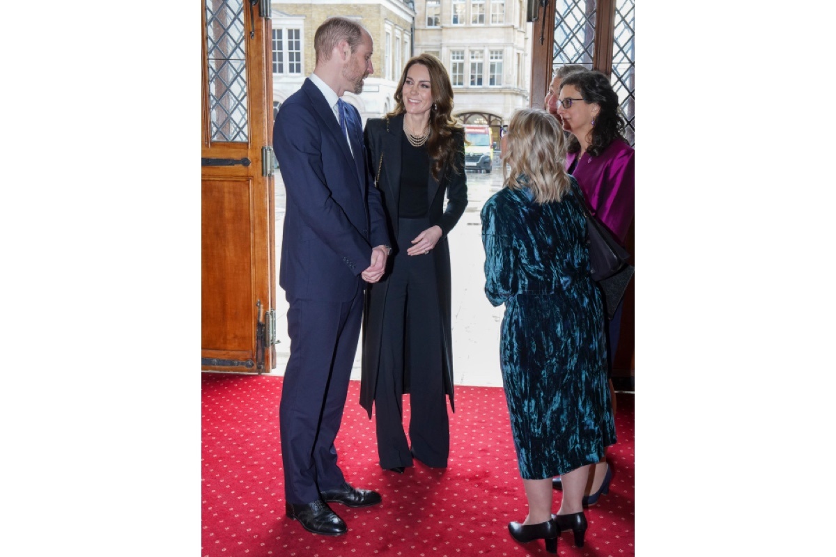 Arthur Edwards / Getty Images📷Принц Уильям и Кейт Миддлтон на вечере памяти о жертвах холокоста