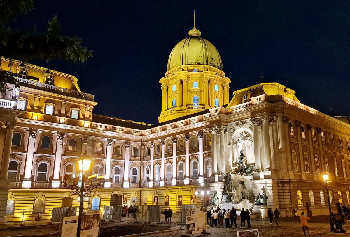 Будайская крепость, декабрь 2024