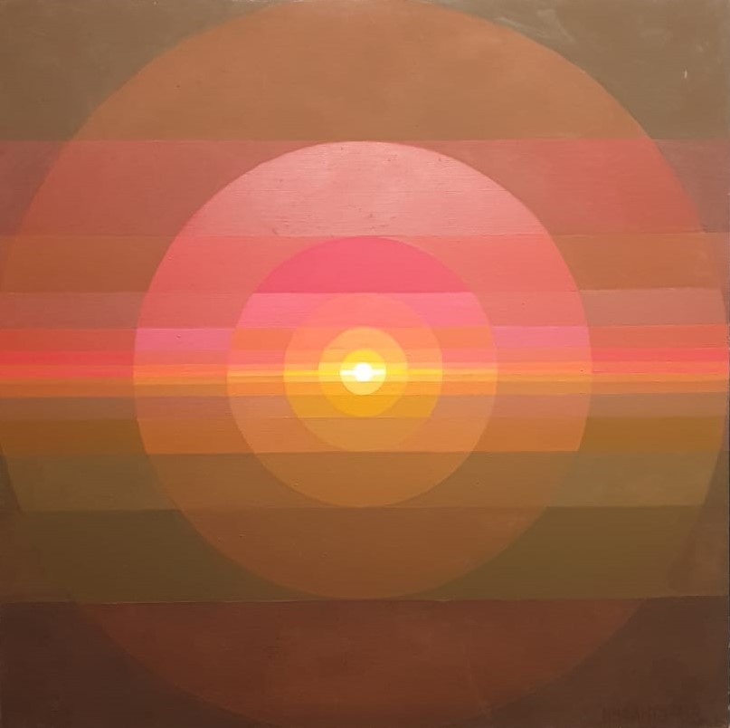 Взаимопроникновение - романтический образ 1963-2005 холст, масло