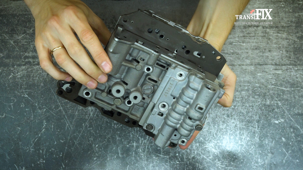 Гидроблок AW55-50SN от автомобиля Volvo S40