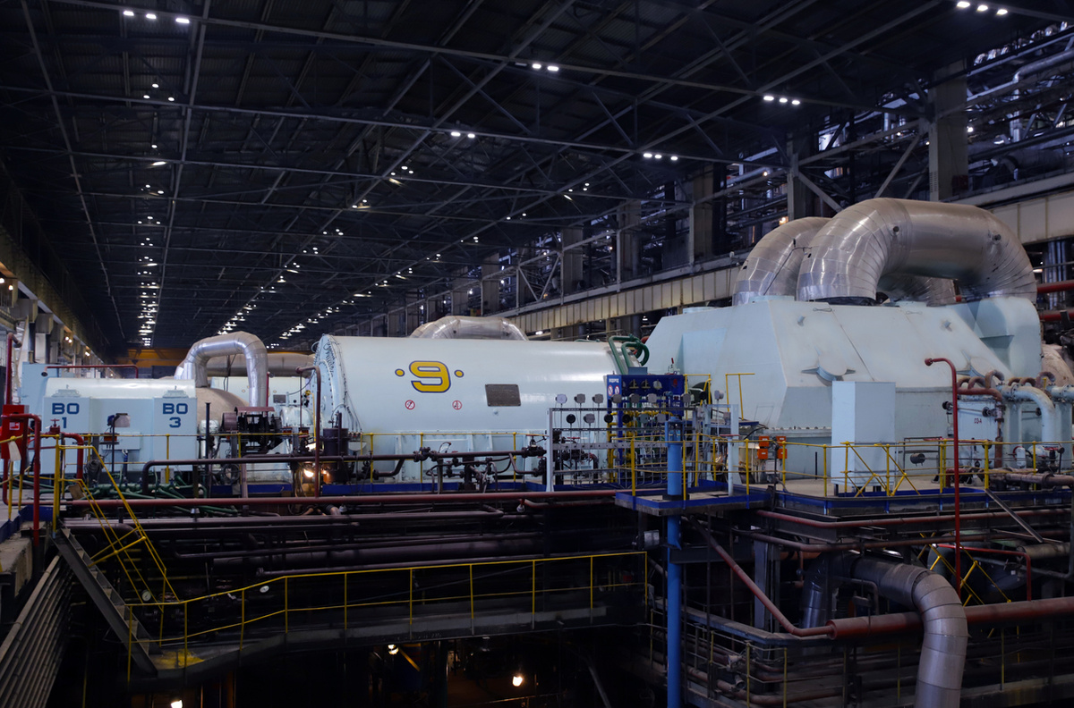    На Сургутской ГРЭС-1 начался капитальный ремонт энергоблока №9