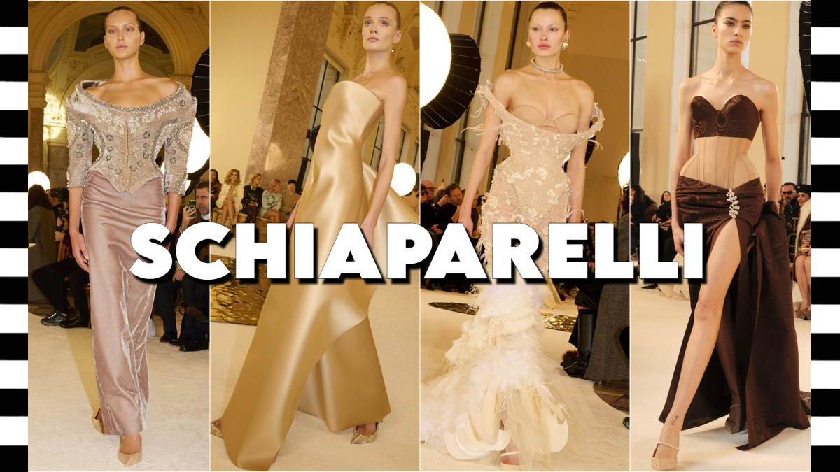 SCHIAPARELLI коллекция весна-лето 2025 HAUTE COUTURE