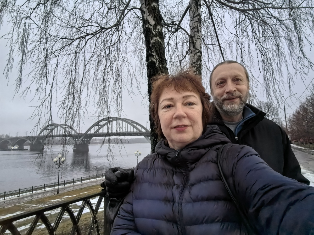 Волга. Рыбинск.