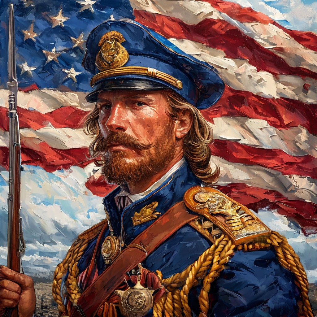 Вот так шедевриум патриота страны рисует