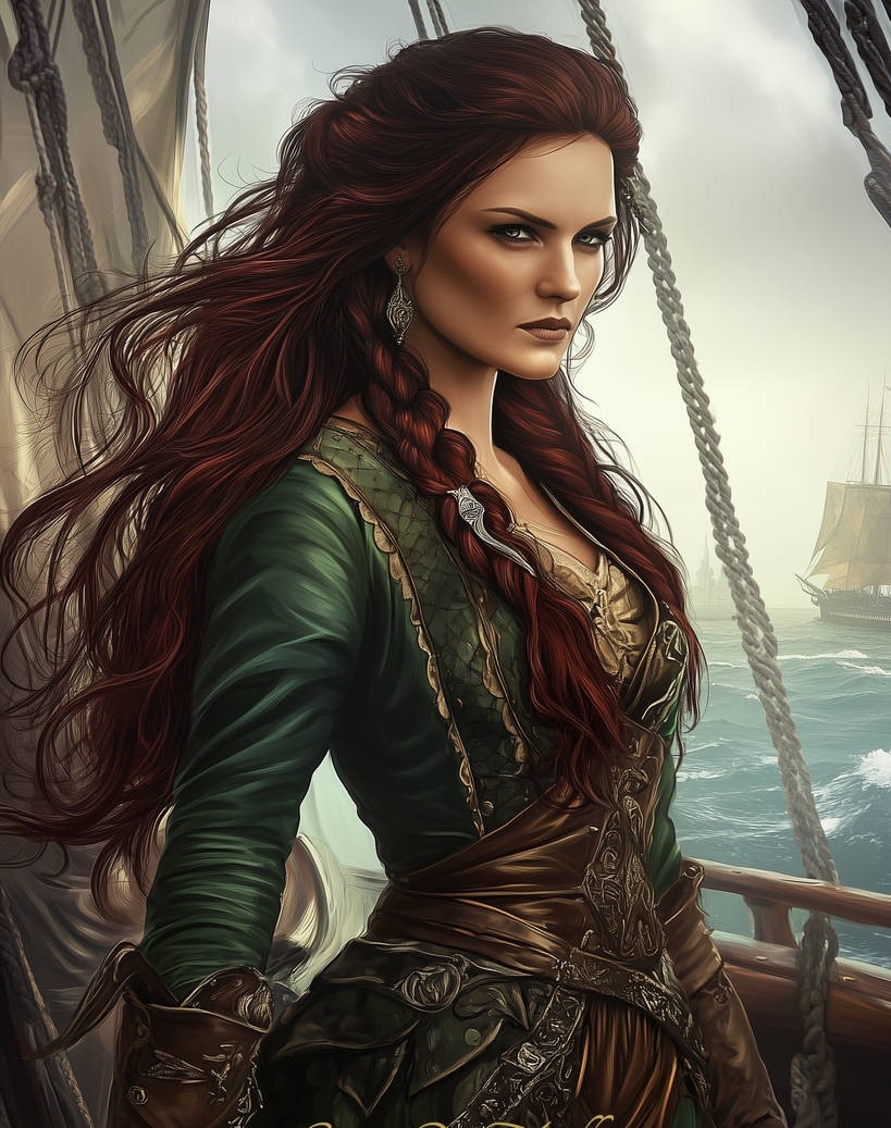 Грейс О’Мэлли (художница Oona1960, deviantart.com).