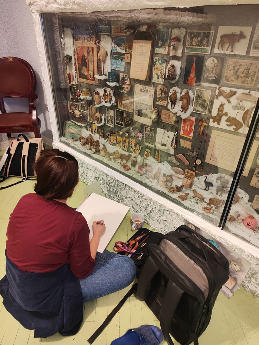 Творческая встреча в музее «Старый Новый год»