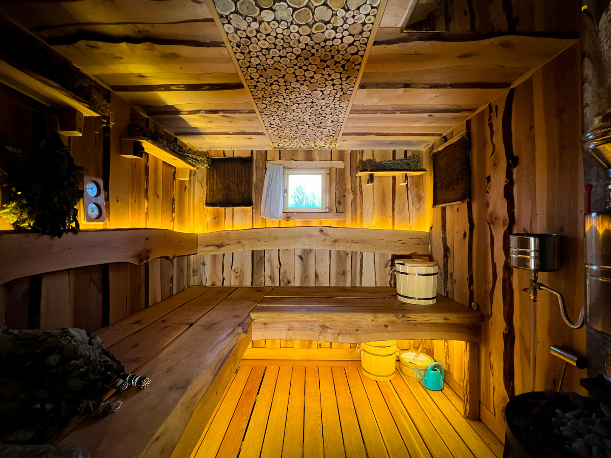 Сауна в стиле Леший от компании "ПМ Бани и Сауны"