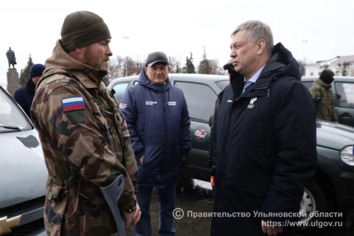    Из Ульяновска в зону СВО отправили 6 автомобилей «Шевроле Нива»