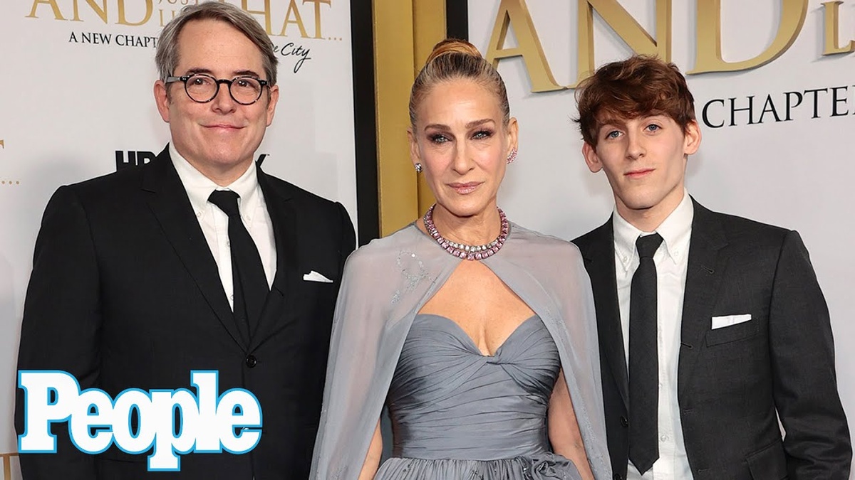 Реальная Сара Джессика Паркер с мужем и сыном. Фото: yandex.ru 