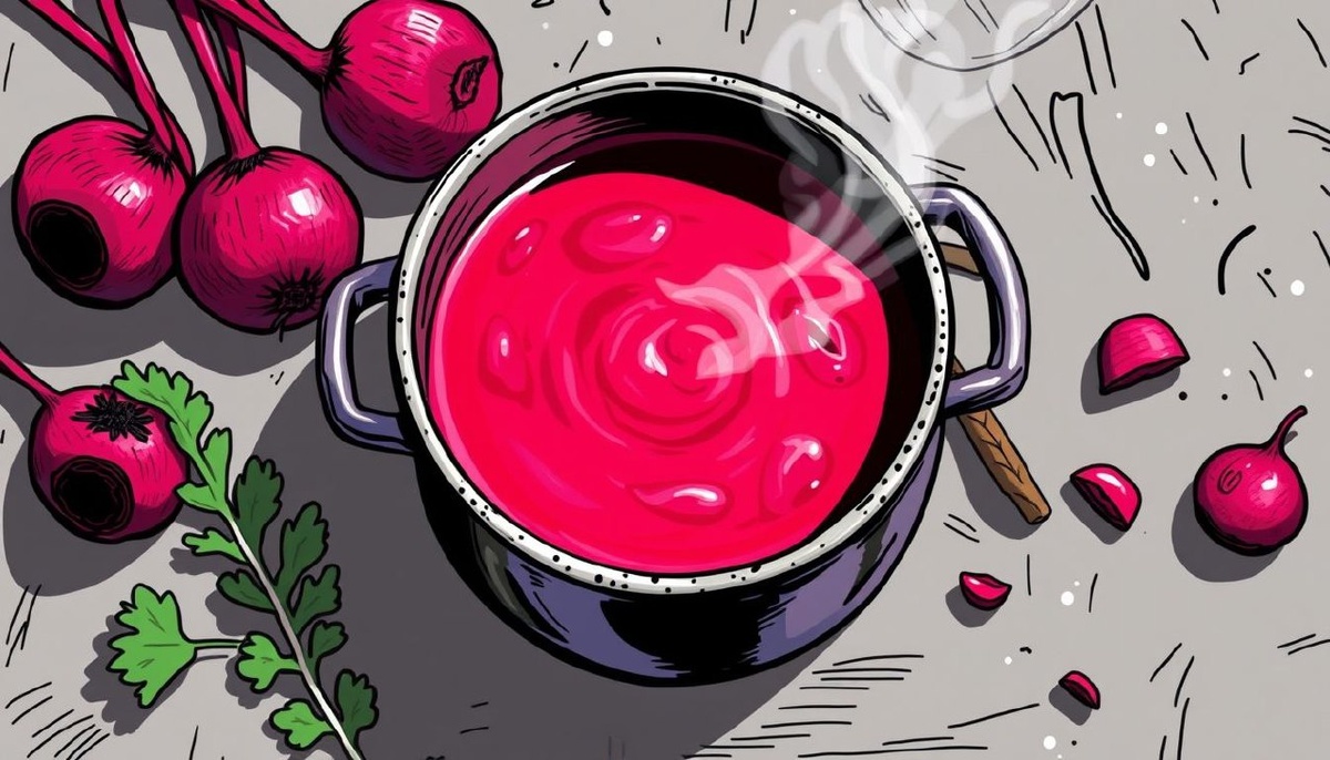 Свеклы много не бывает. Но это не точно.