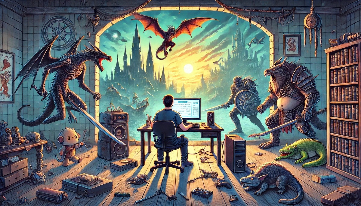 История фэнтези в играх 