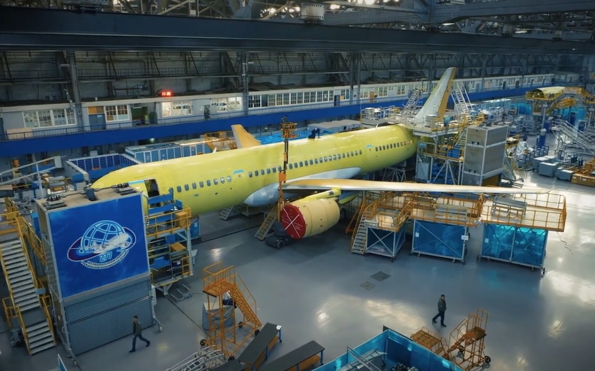 ИАЗ. Сборка МС-21