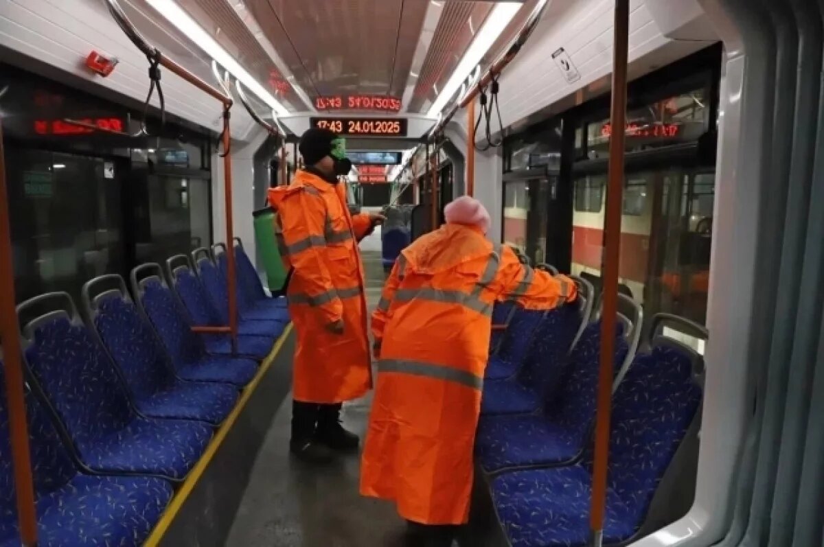    В Самаре активизировали санитарную дезинфекцию общественного транспорта