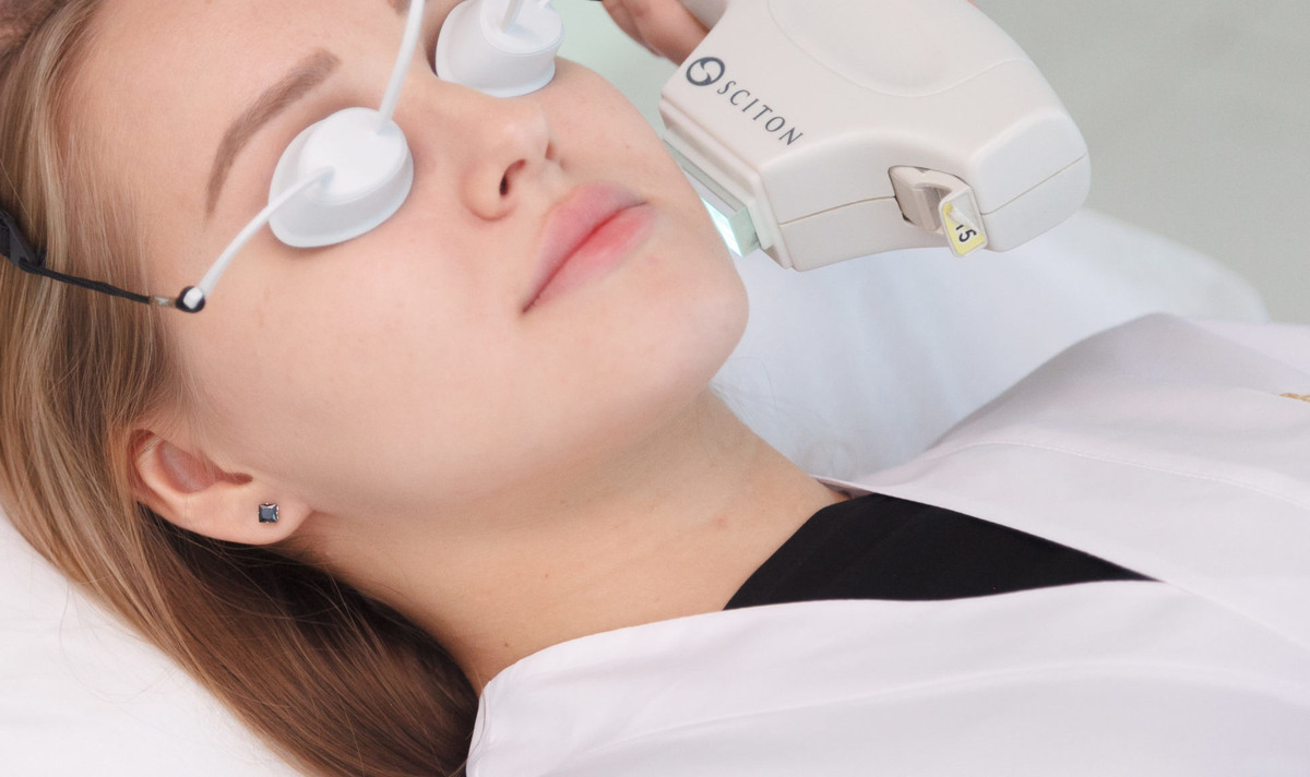 Процедура на аппарате Sciton BBL