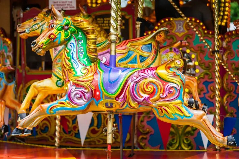 8 Самых Известных Праздничных Картин с Каруселями