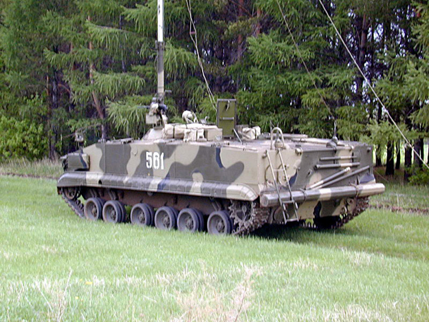 БМП-3КШ (БМП-1КШМ) – вариант командно-штабной машины БМП-1КШ на шасси БМП-3