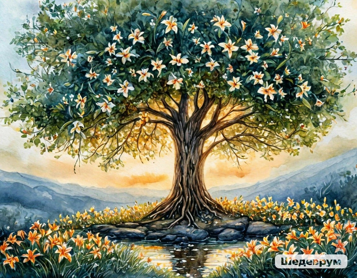 Картинка создана с помощью приложения "Шедеврум"