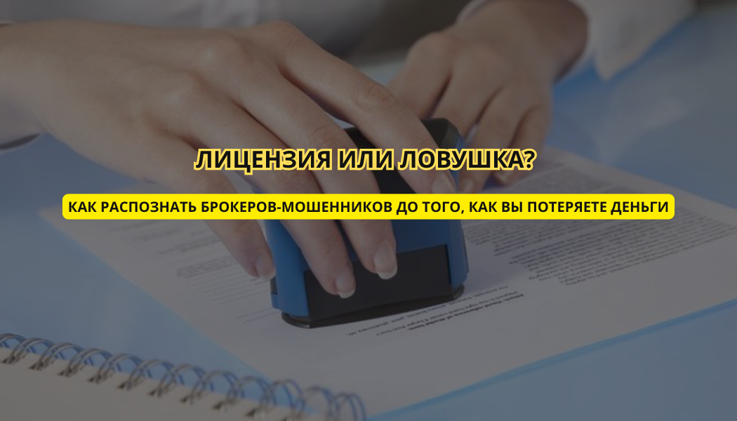 Лицензия или ловушка? Как распознать брокеров-мошенников до того, как вы потеряете деньги