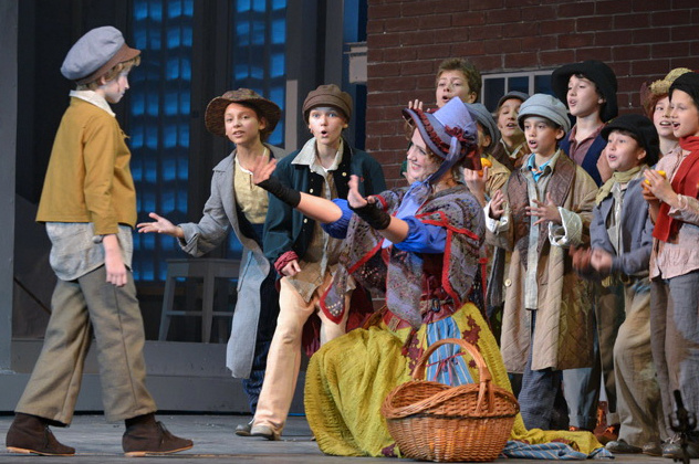 Спектакль «Оливер Твист» в Театре Сац