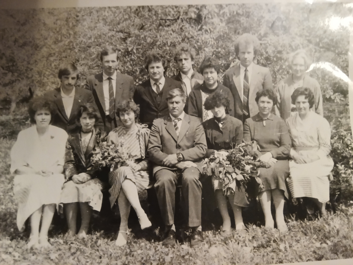 Педколлектив школы.