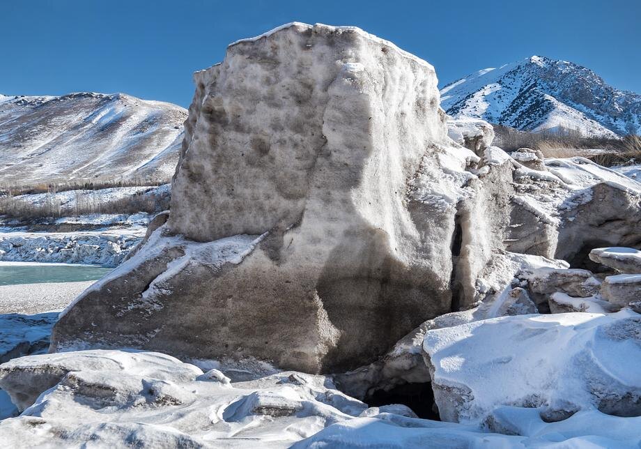 «Ташкентская Антарктида» в январе 2025 года. Фото Андрея Кудряшова/«Фергана»