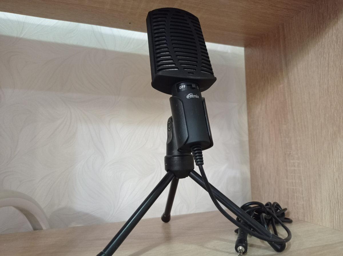 Бюджетный микрофон для ПК и петличка для смартфона