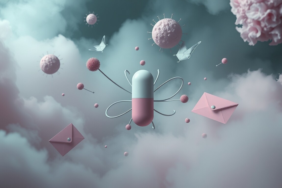 Представьте, что ваш мозг — это огромный город, где нейроны — это жители, которые постоянно общаются друг с другом. Но они не могут просто поговорить, как мы. Вместо этого они 
отправляют друг другу "письма" — химические сигналы, которые называются **нейромедиаторами**. А место, где эти письма передаются, — это **синапс**, своеобразная почтовая станция между нейронами.
