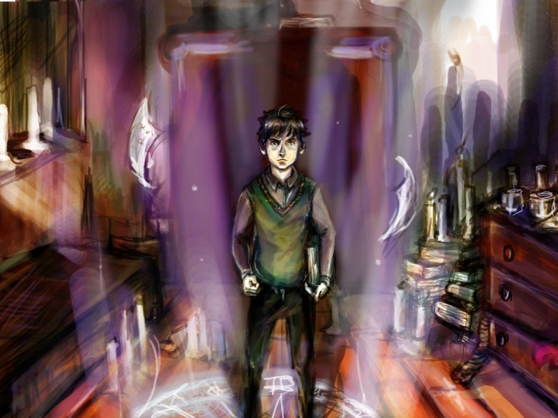 Натаниэль из "Трилогии Бартимеуса" (арт Leranar, DeviantArt).