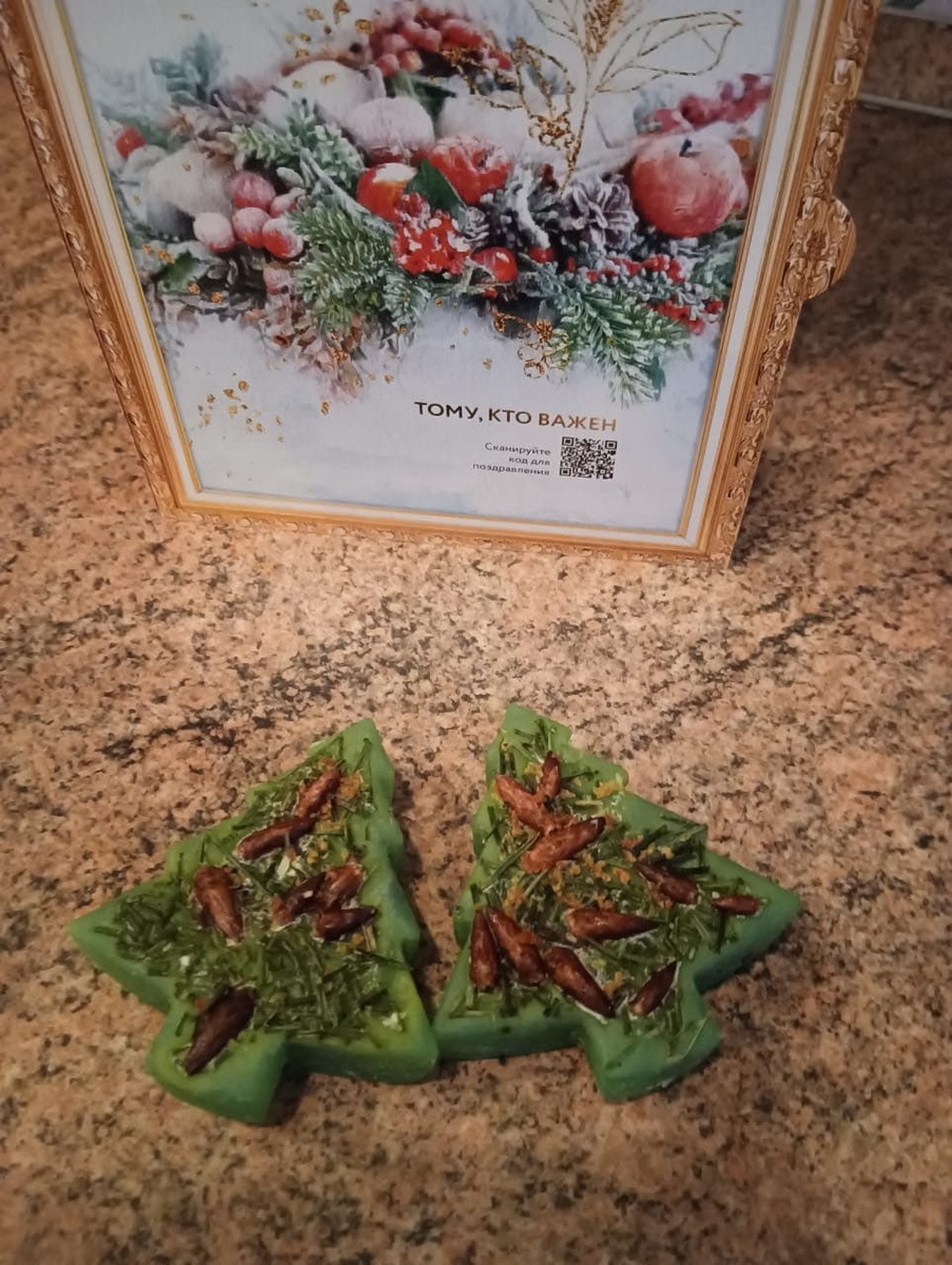 Домашнее хвойное мыло. Фото Елены Дидоренко