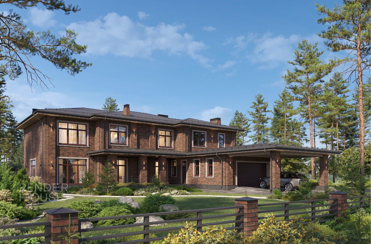 Проект АНГЕЛОВО, Render House