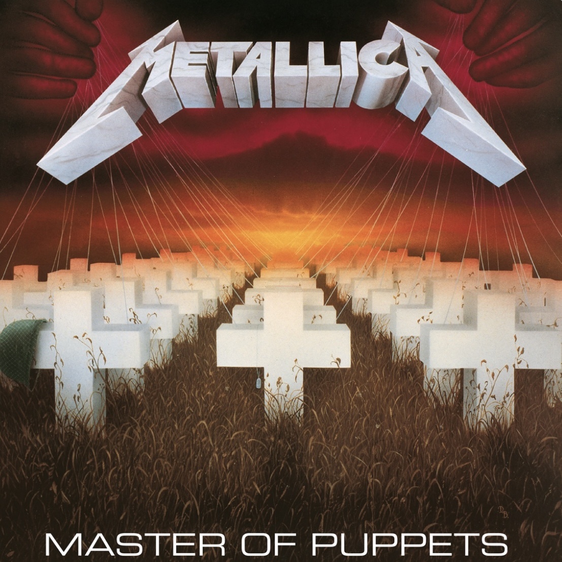 Обложка альбома “Master of Puppets”