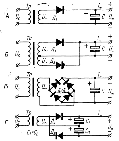 Рис. 2. Из книги В.Н. Носова "Полупроводники и их применение", 1968 год.