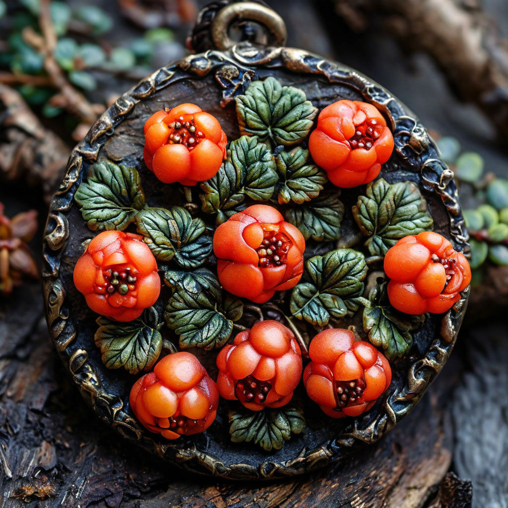 Вот бы каждому такой морошковый амулет ото зла - мир бы стал добрее?