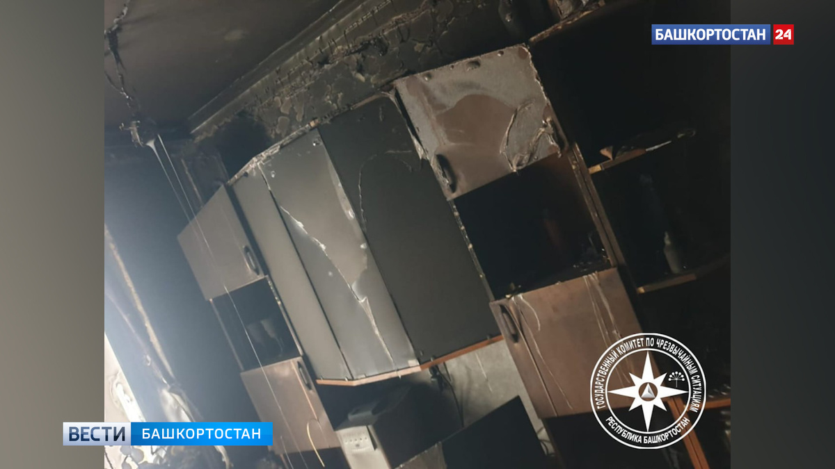    В башкирском Салавате при пожаре погиб мужчина