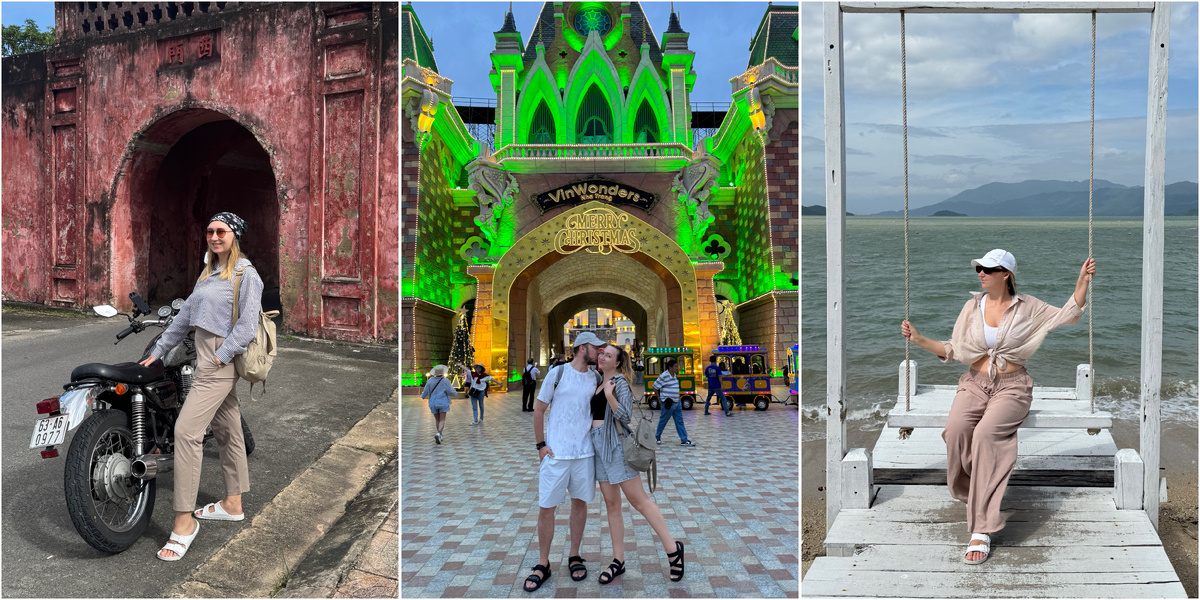 Нячанг. По одежде заметно, что тут существенно теплее